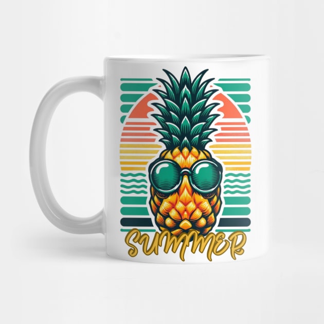 Pineapple Summer by mieeewoArt